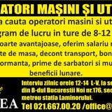 Operatori masini si utilaje
